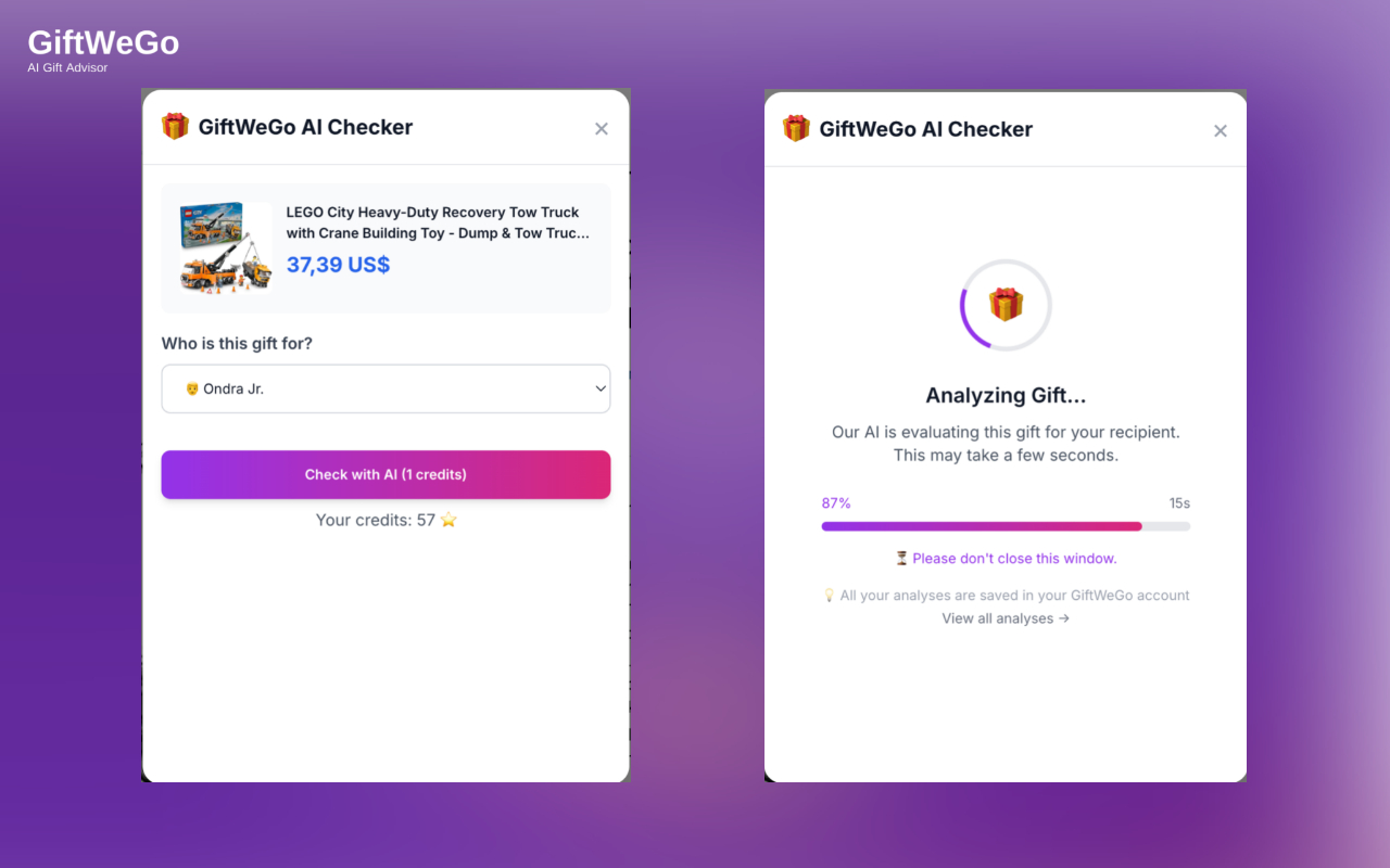Extension screenshot 1