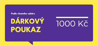 Šablona dárkového poukazu – Univerzální (dle, výběru, obchod, hodnota)