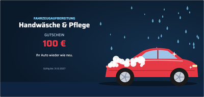 Gutscheinvorlage – Geschäfte & Services (autowäsche, fahrzeugaufbereitung)