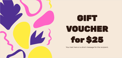 Gift voucher template preview