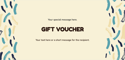 Gift voucher template preview