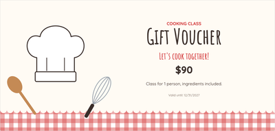 Make your own Christmas gift voucher – A class together