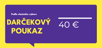 Šablóna darčekového poukazu – Univerzálne (podľa, výberu, obchod, hodnota)